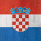 Croatia Flag Distressed Yoga 710 14in Skin